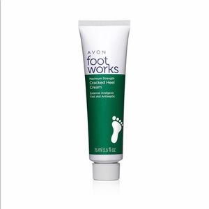 Avon Foot Works Max Strength Cracked Heel Cream (New)